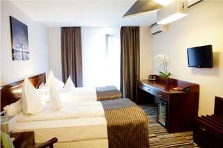 Отель Hotel Belvedere Ботошани Двухместный номер с 1 кроватью или 2 отдельными кроватями и возможностью посещения спа-салона-6
